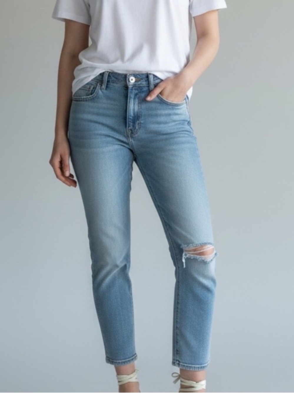 Madewell Perfect Vintage Cropped Ankle Jean Size 28